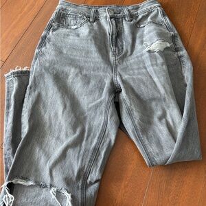 american eagle grey jeans